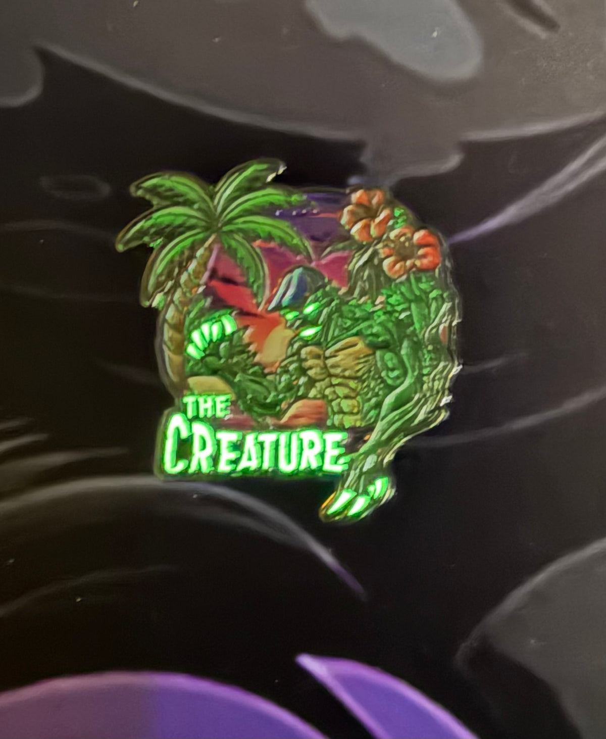 The Creature magnetic glow in the dark pin (Classic series #2)