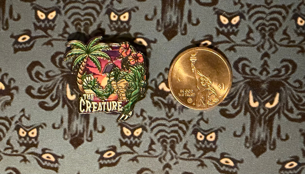 The Creature magnetic glow in the dark pin (Classic series #2)